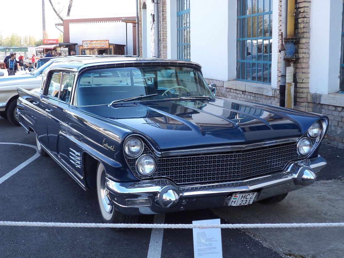 HCZ-231, Lincoln Continental 3rd gen 1960 Mark V 4-door (Landau) Hardtop (75A), 1959–1960