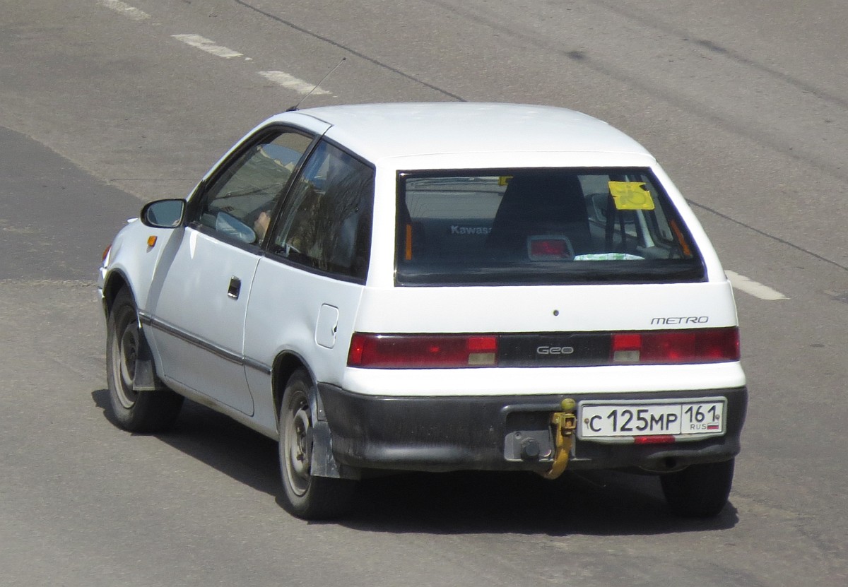 с 125 мр 161, Geo Metro 1st gen 3-door Hatch, 1989–1994