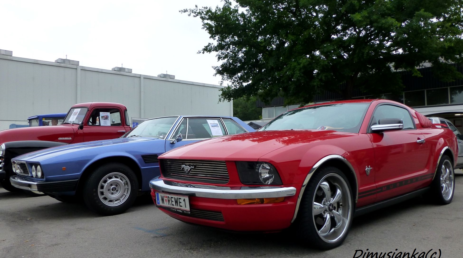 W REWE 1, Ford Mustang 5th gen 2-door Coupé (S197), 2004–2009