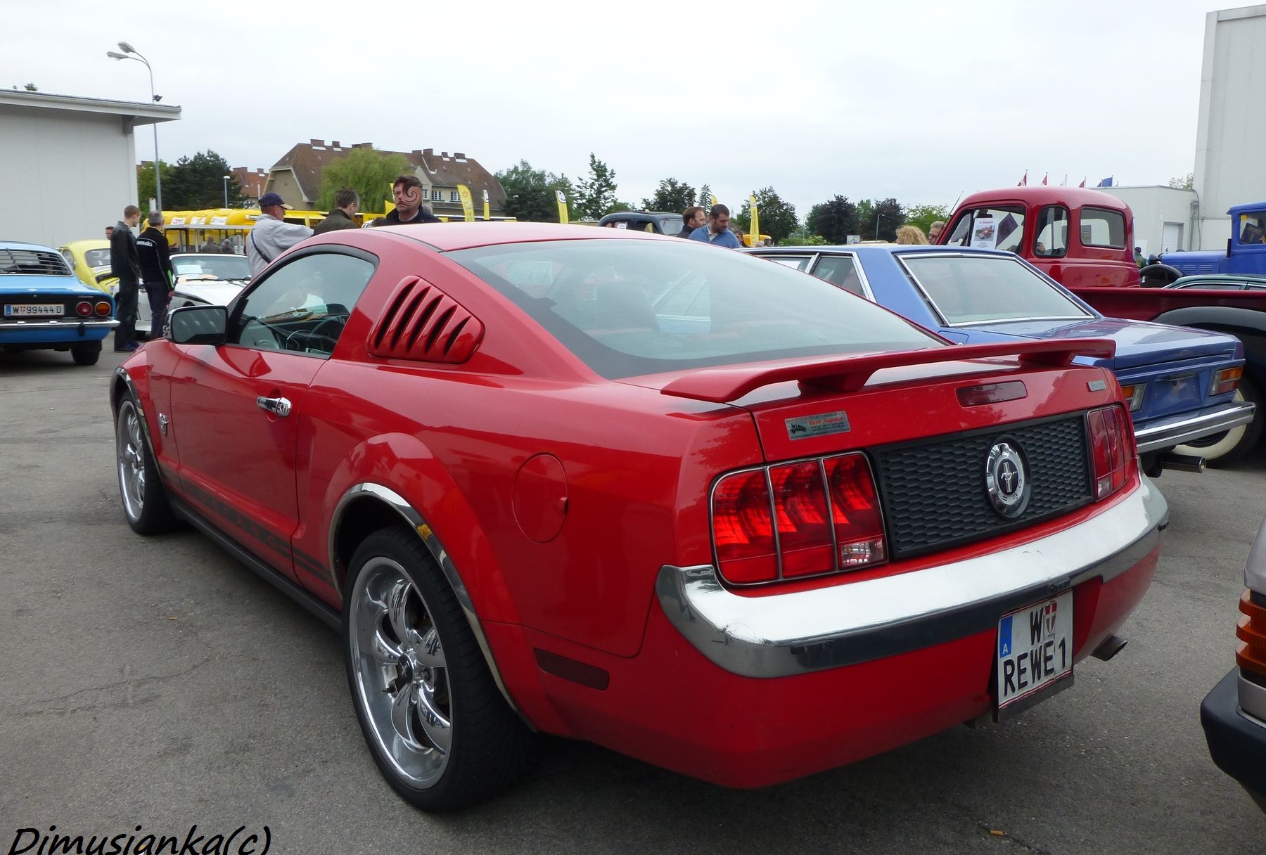 W REWE 1, Ford Mustang 5th gen 2-door Coupé (S197), 2004–2009