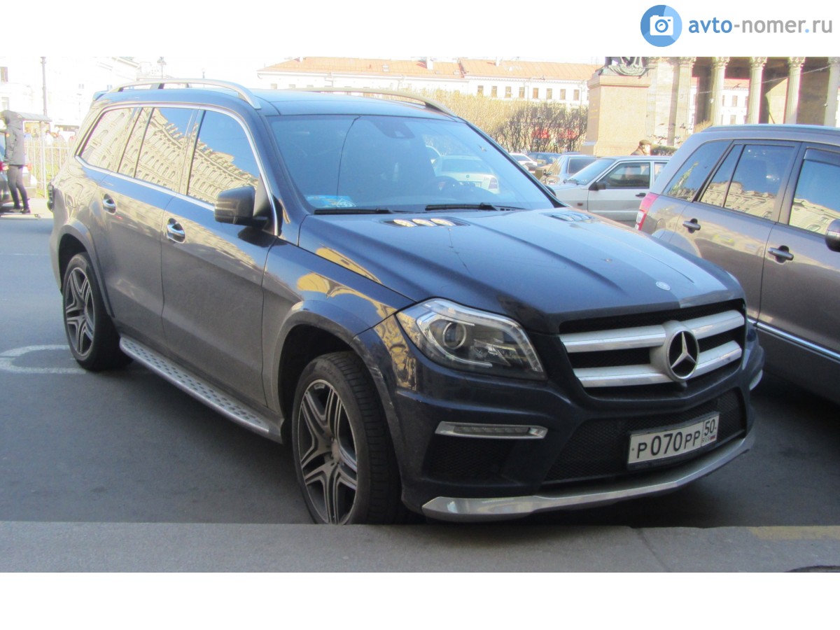 р 070 рр 50, Mercedes-Benz GL-Klasse 2nd gen (X166), 2012–2015