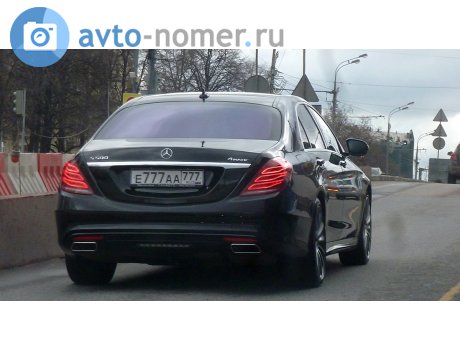 е777аа777, Mercedes-Benz S-Klasse