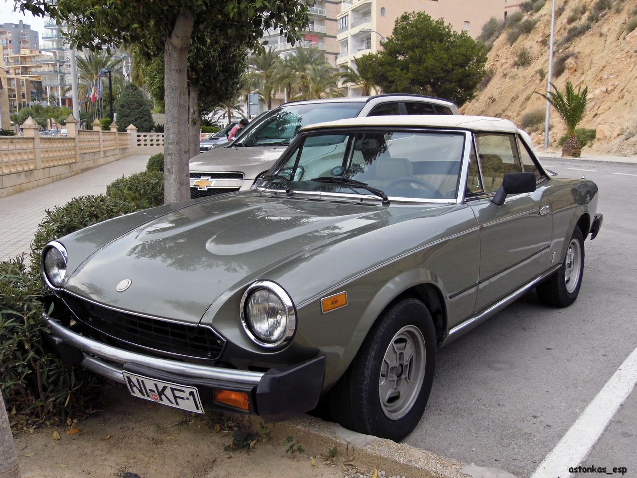 NI KF 1, FIAT 124 1st gen Sport Spider, 1966–1978