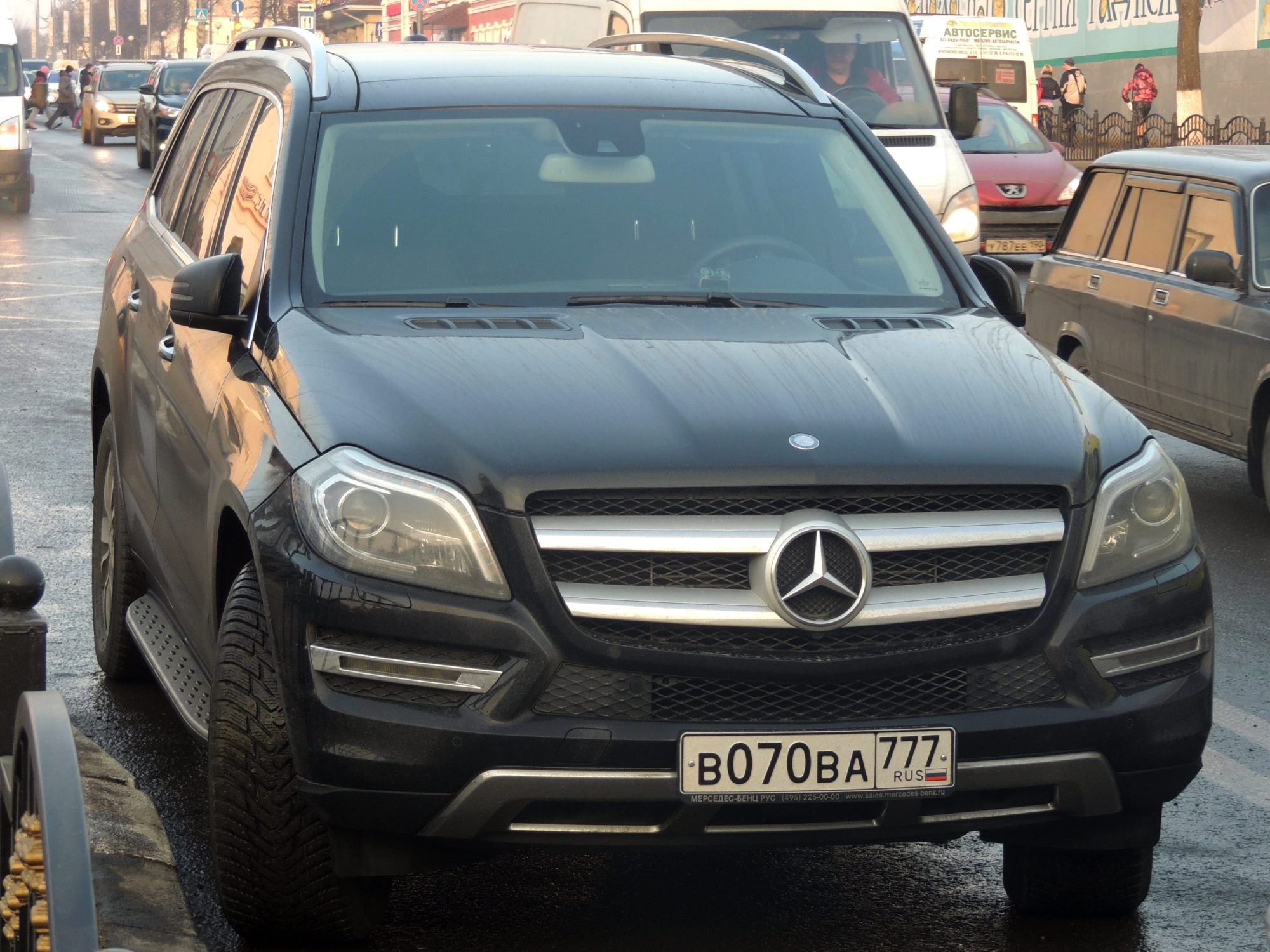 в 070 ва 777, Mercedes-Benz GL-Klasse 2nd gen (X166), 2012–2015