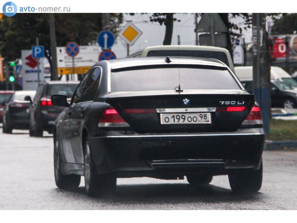 о 199 оо 98, BMW 7 Series 4th gen (E65–E68), 2001–2005