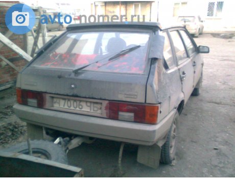 ч 7006 ЧБ, Lada (VAZ) 2109
