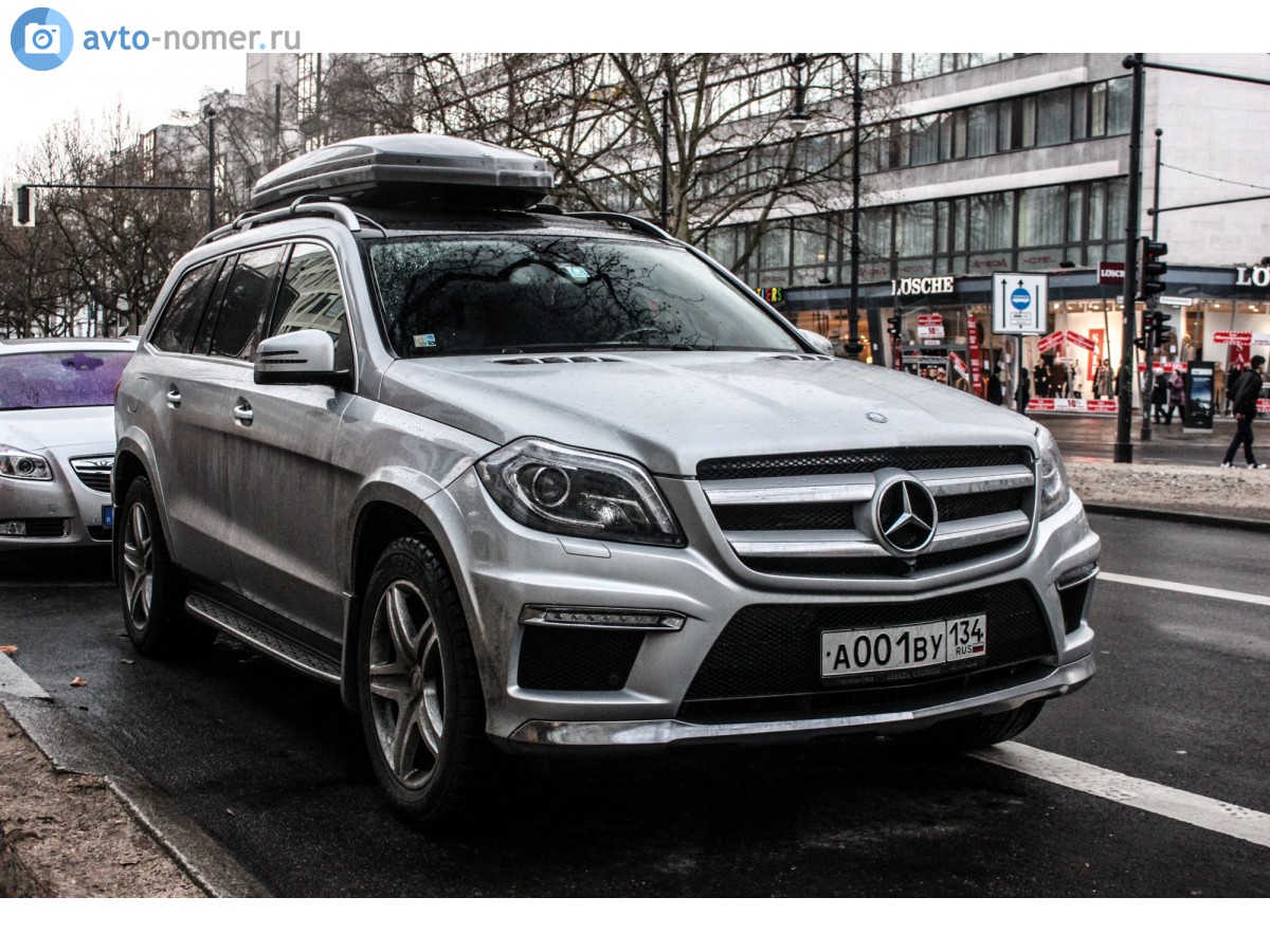 а 001 ву 134, Mercedes-Benz GL-Klasse 2nd gen (X166), 2012–2015