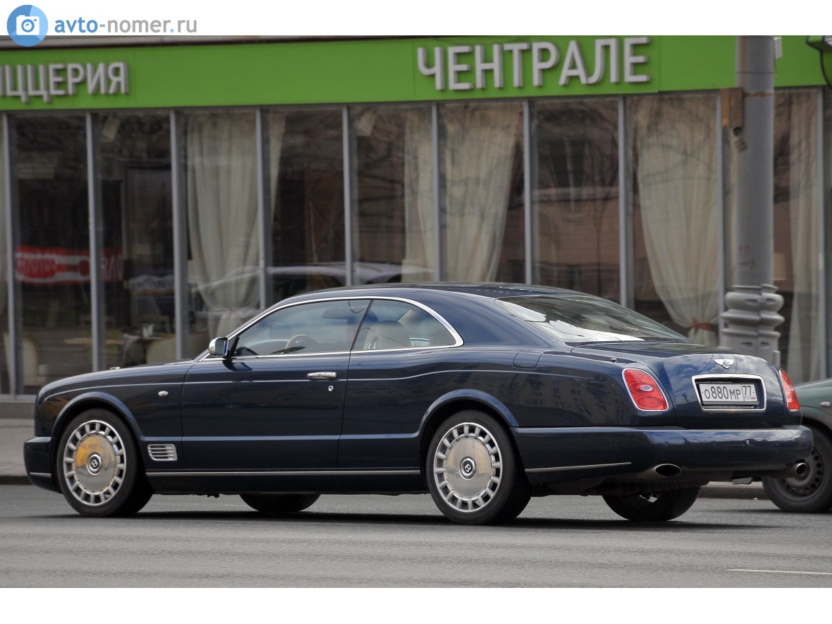 о 880 мр 77, Bentley Brooklands 2nd gen Coupé, 2008–2011
