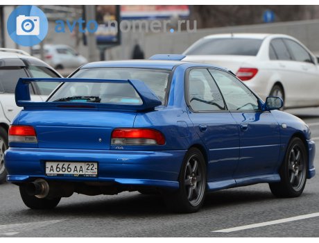 а666аа22, Subaru Impreza WRX STi