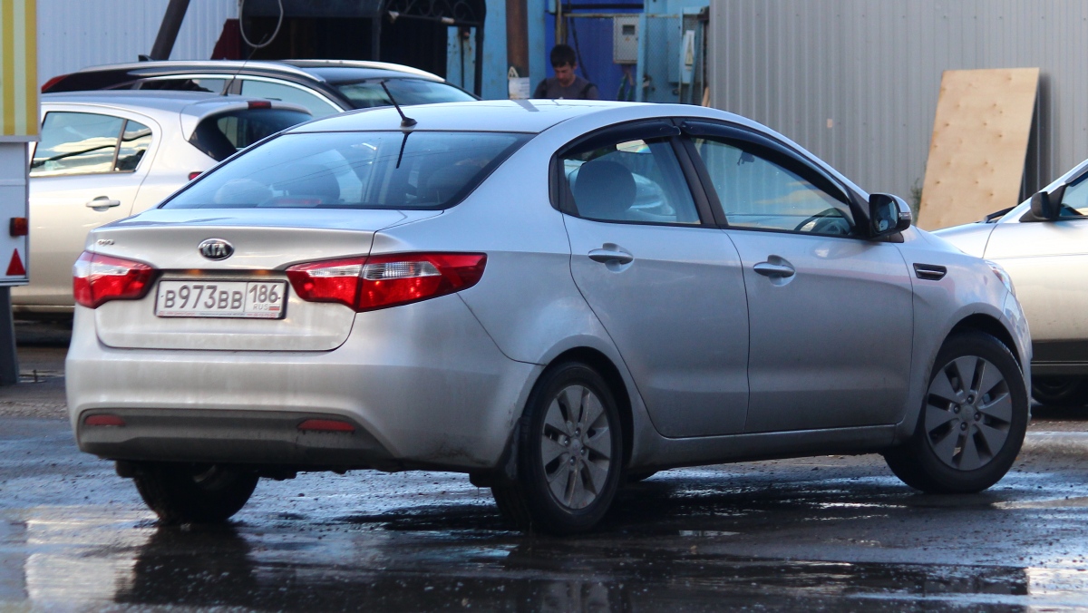 в 973 вв 186, Kia Rio 