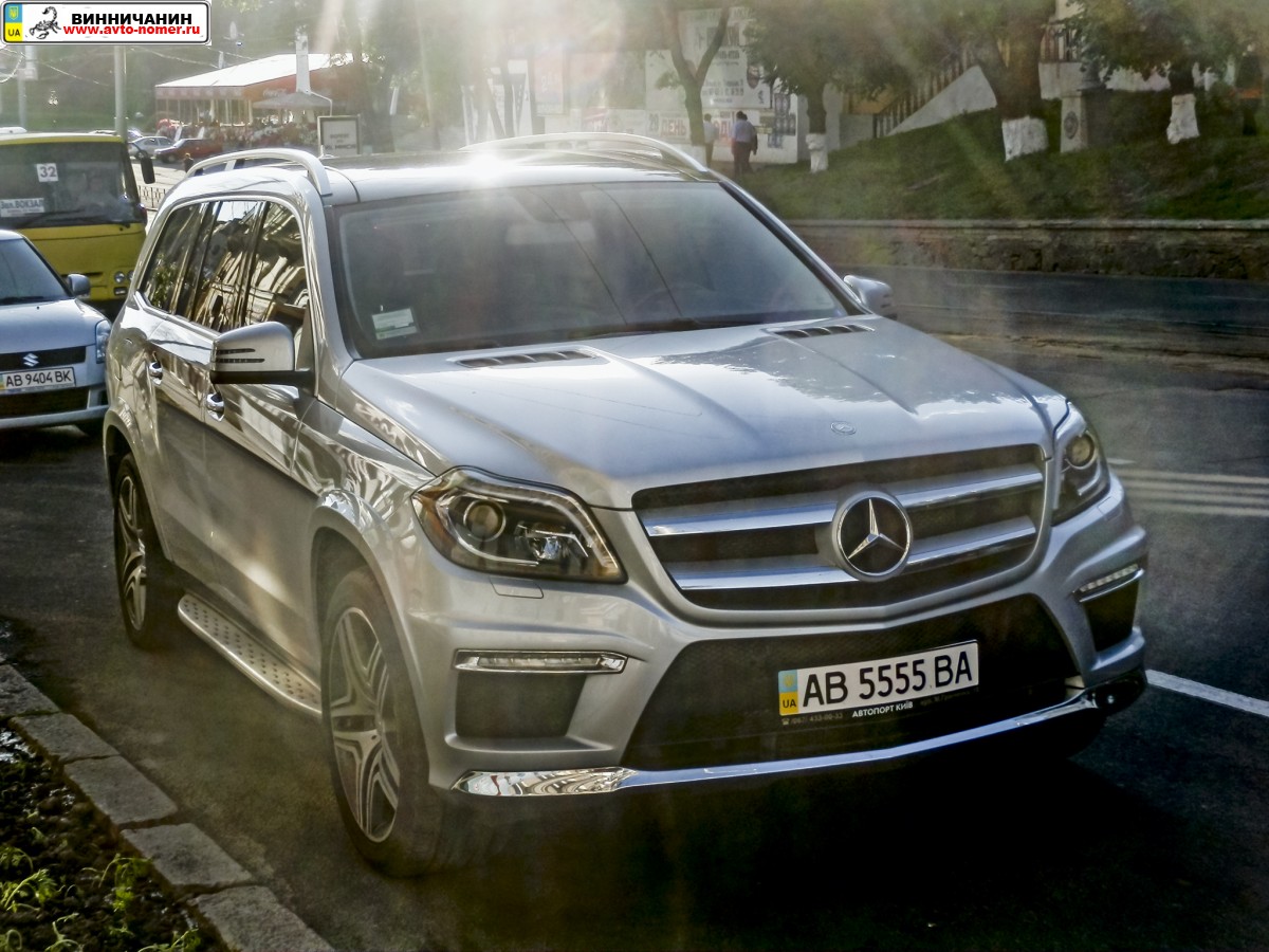 AB 5555 BA, Mercedes-Benz GL-Klasse 2nd gen (X166), 2012–2015