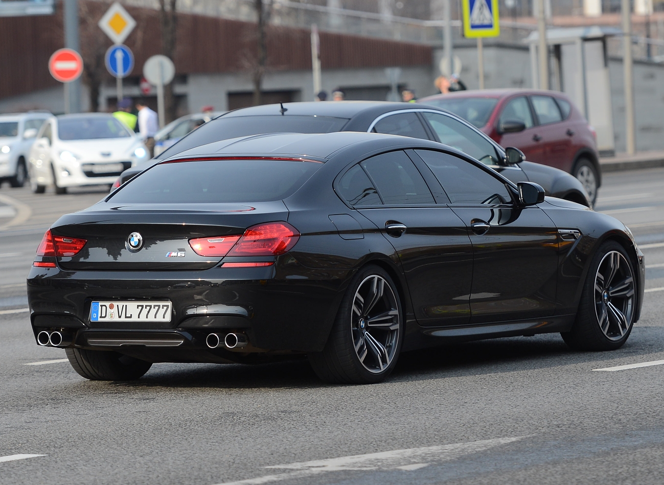 D VL 7777, BMW M6 3rd gen Gran Coupé (F06), 2012–2018