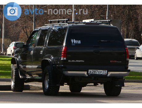 а287ер77, GMC Suburban