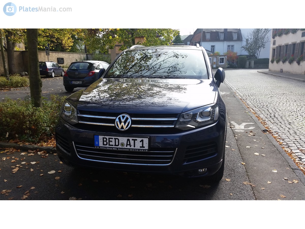 BED AT 1, Volkswagen Touareg 2nd gen (7P), 2010–2018