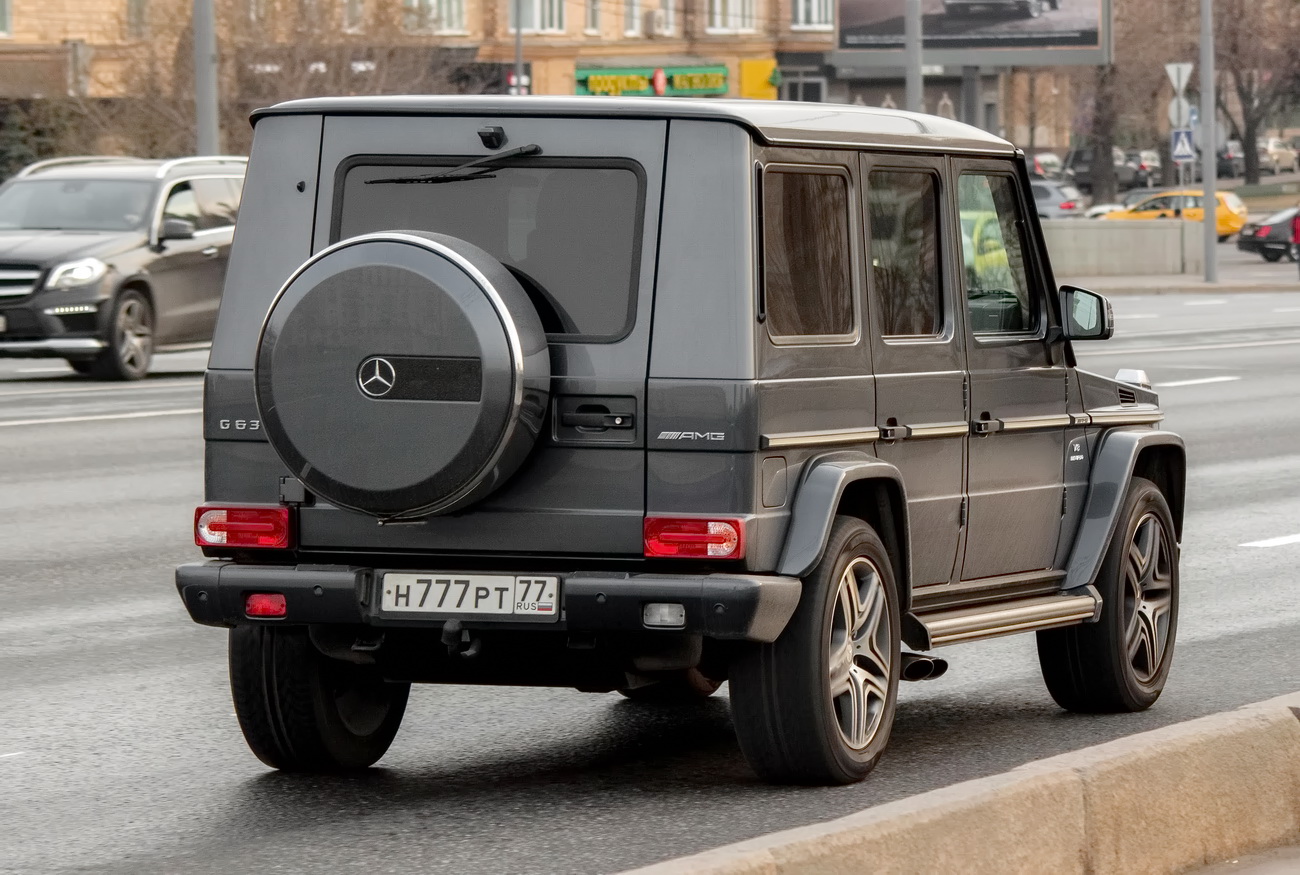 н 777 рт 77, Mercedes-Benz G-Klasse 1st gen 5-door SUV (W463), 1990–2018