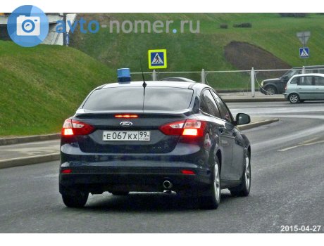 е067кх99, Ford Focus