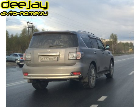 о777но86, Nissan Patrol