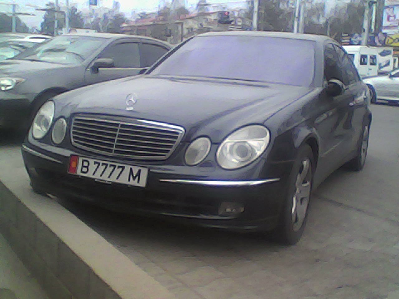 B 7777 M, Mercedes-Benz E-Klasse 3rd gen Sedan (W211), 2002­–2009