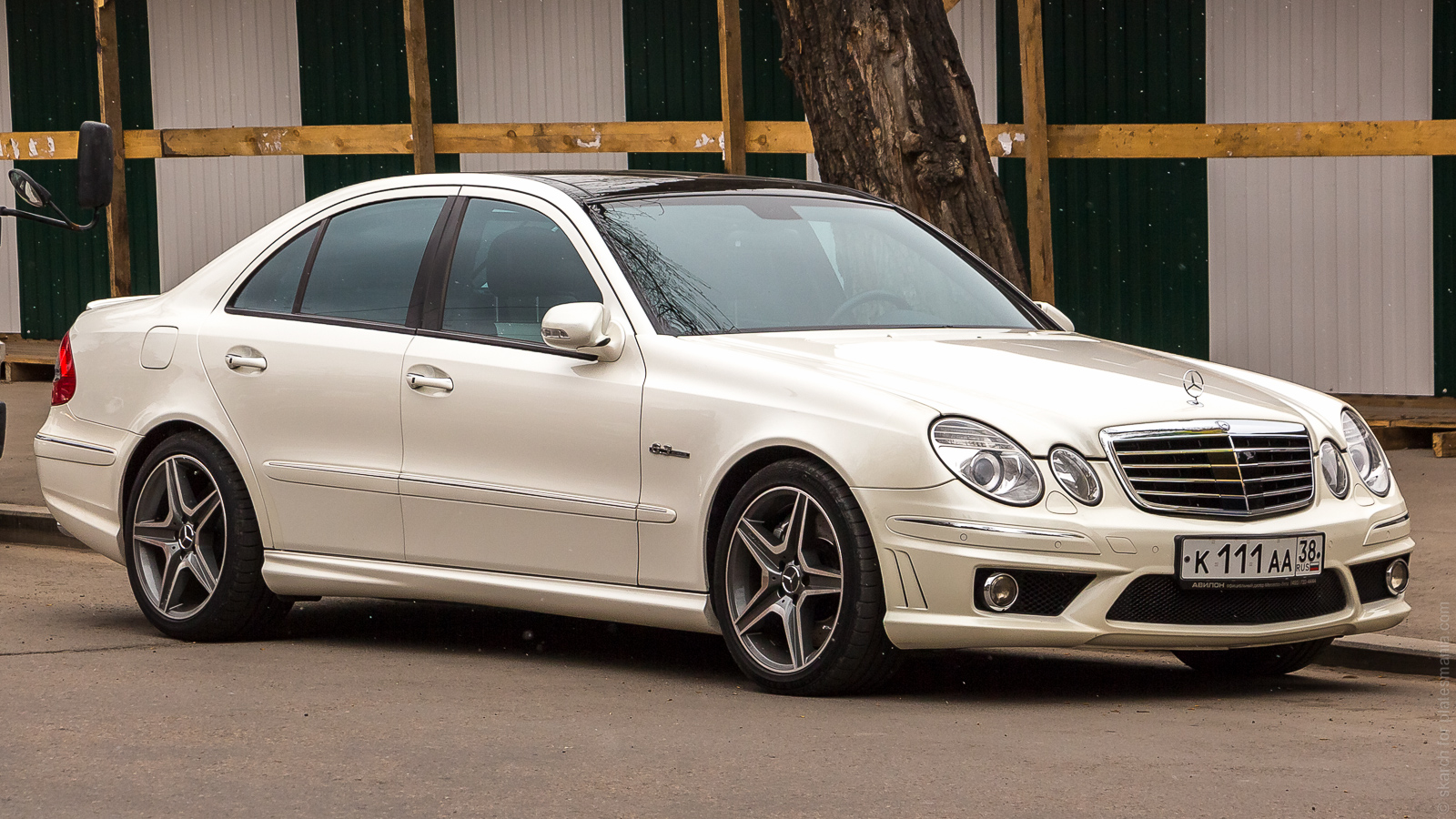 к 111 аа 38, Mercedes-Benz E-Klasse 3rd gen Sedan (W211), 2002­–2009