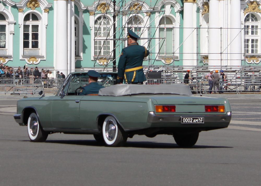 0002 ам 43, ZIL 117 117В Convertible, 1973–1979