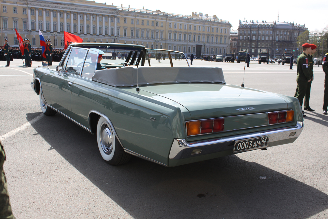 0003 ам 43, ZIL 117 117В Convertible, 1973–1979