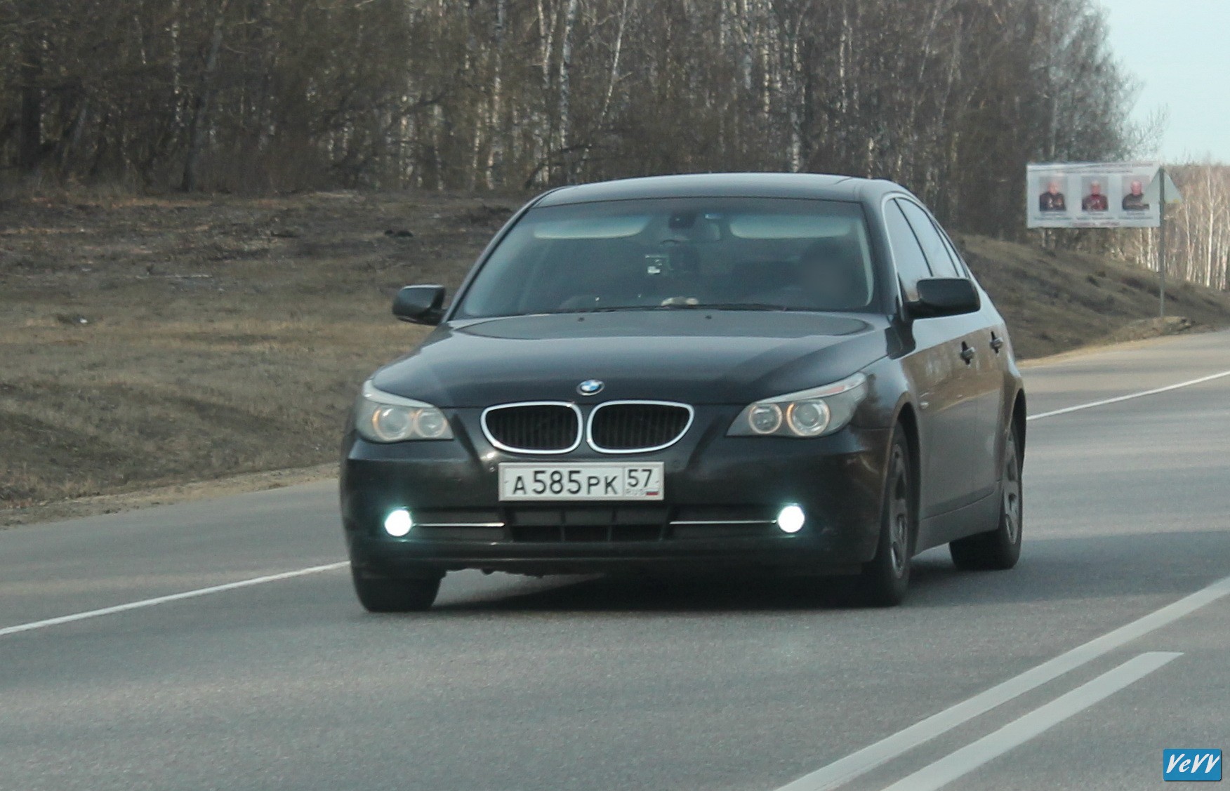 а 585 рк 57, BMW 5 Series 5th gen Sedan (E60), 2003–2010