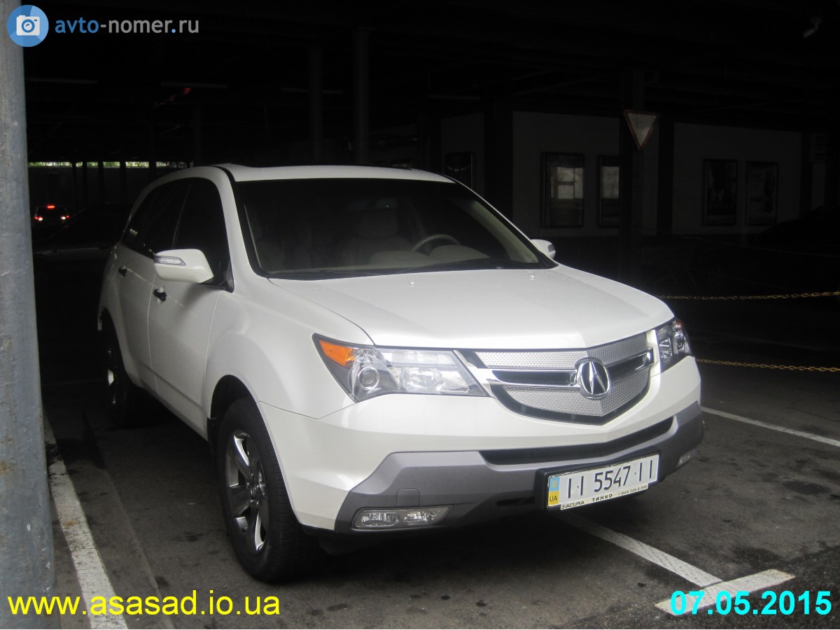 II 5547 II, Acura MDX 2nd gen (YD2), 2006–2013