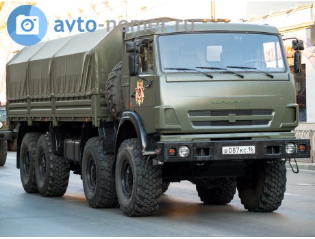 в087кс16, KamAZ 6350
