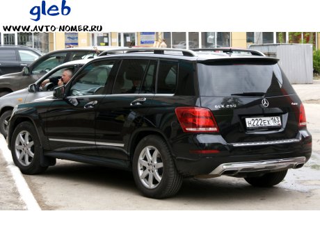 н222ех163, Mercedes-Benz GLK-Klasse
