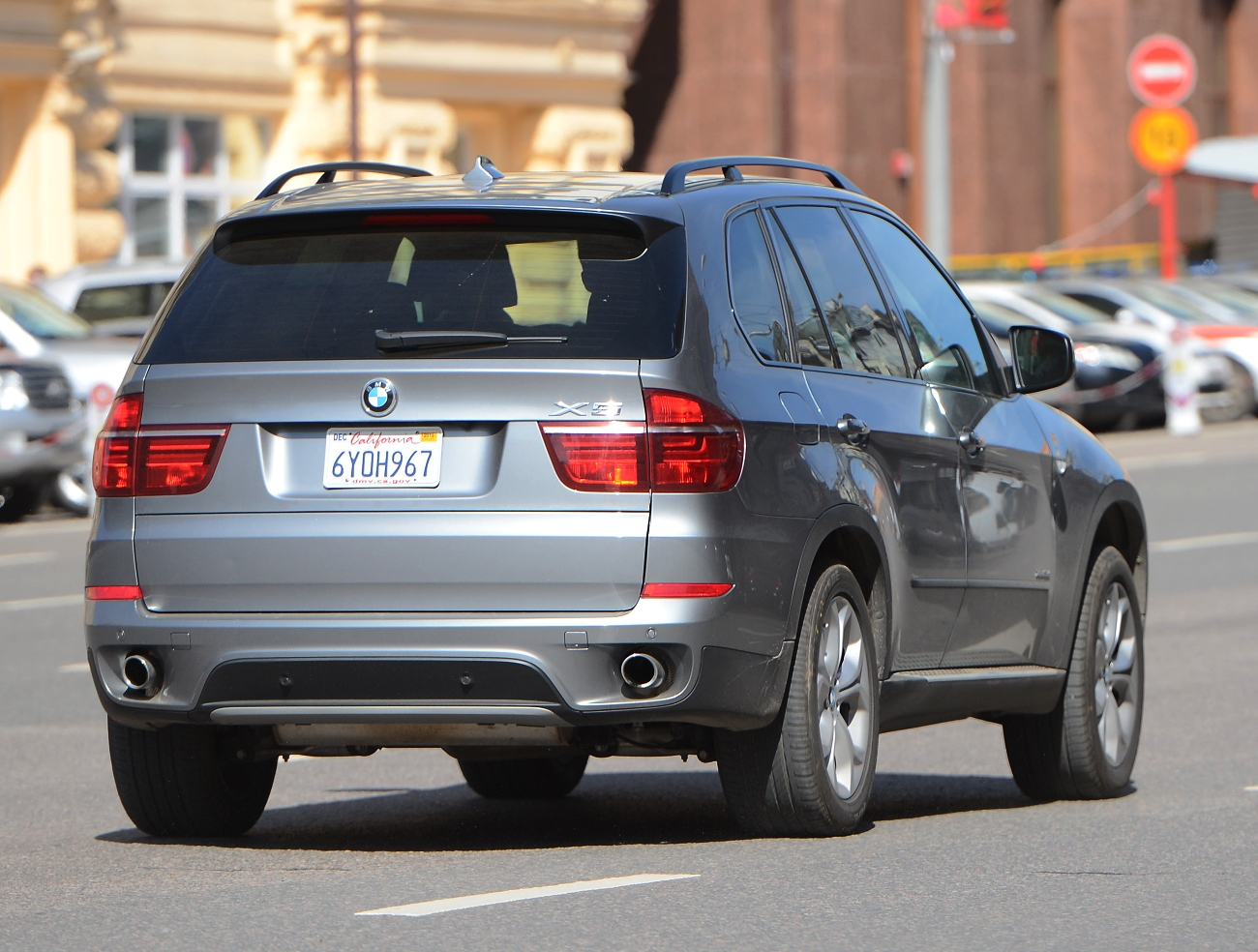 6YOH967, BMW X5 2nd gen (E70), 2007–2013