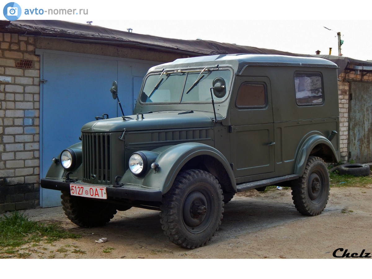 5127 OAT, GAZ 69 69 3-door, 1952–1973