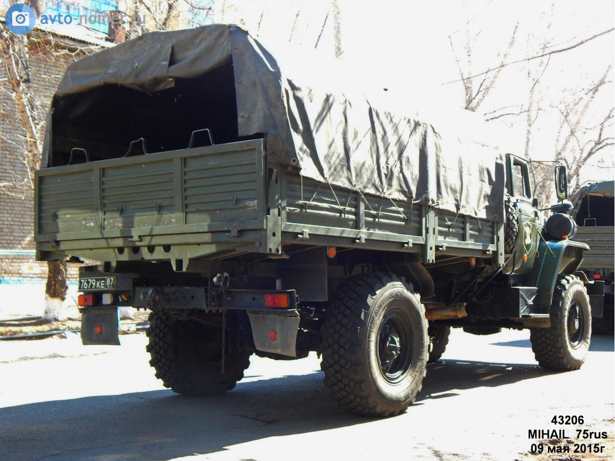 7679 ке 87, Ural (UralAZ) 4320/5557 43206 4×4, 1996–