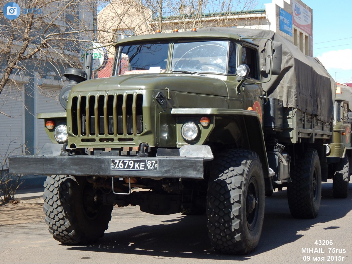 7679 ке 87, Ural (UralAZ) 4320/5557 43206 4×4, 1996–