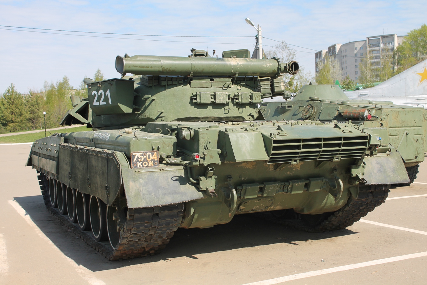 7504 КОЖ, License plate without vehicle 