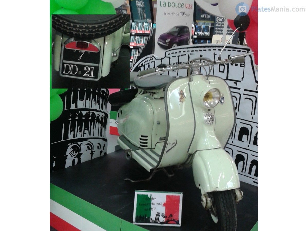 7 DD 21, Lambretta Model D/LD 