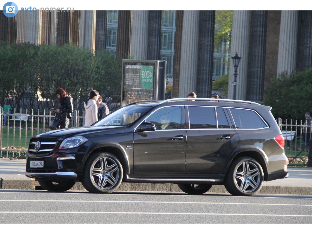 а 306 аа 98, Mercedes-Benz GL-Klasse 2nd gen (X166), 2012–2015