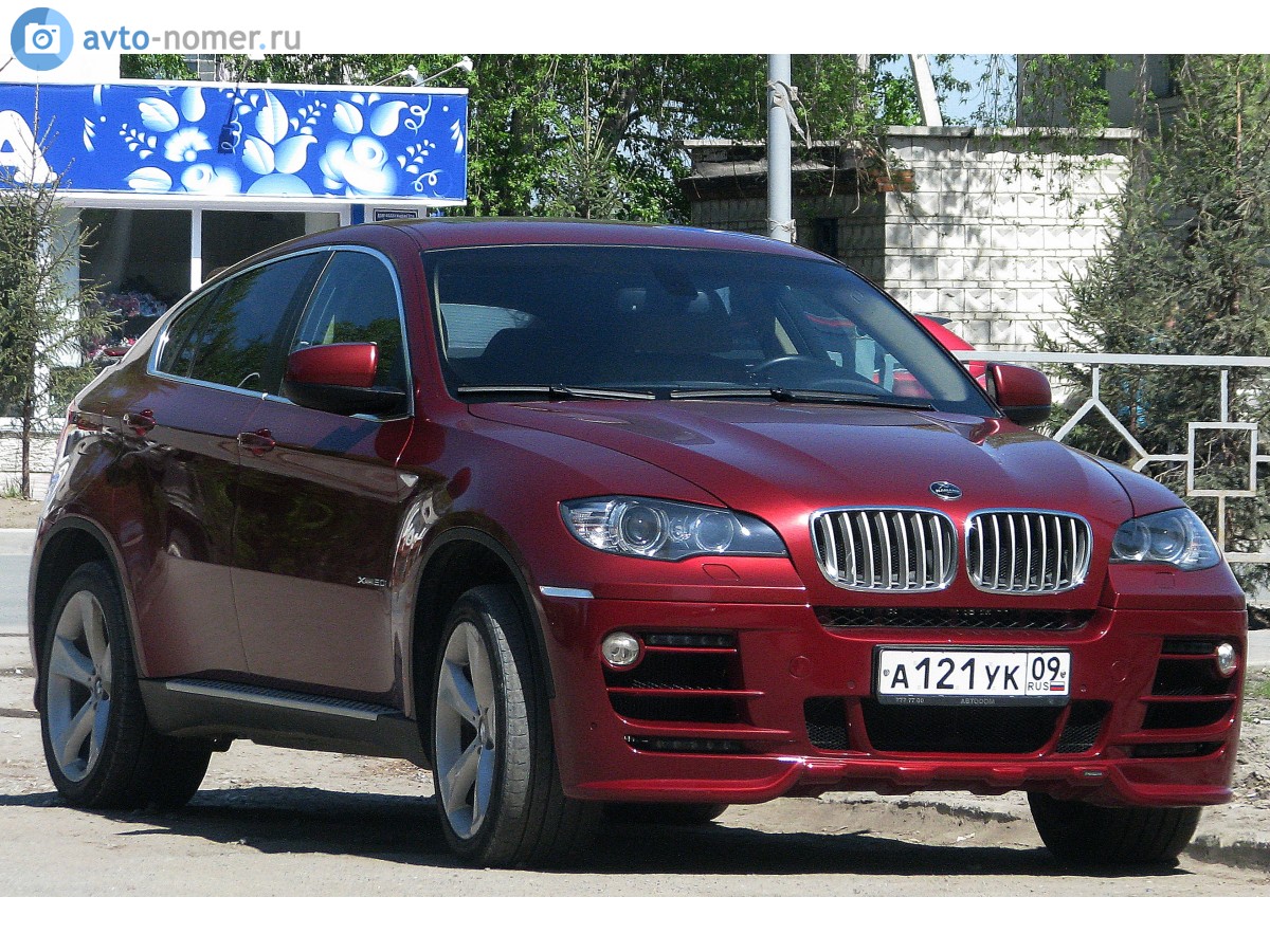 а 121 ук 09, BMW X6 1st gen (E71), 2008–2014