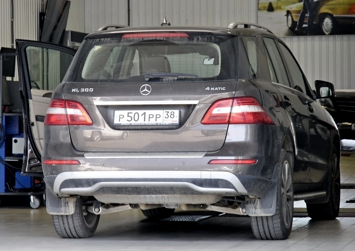 р 501 рр 38, Mercedes-Benz M-Klasse 3rd gen (W166), 2011–2015