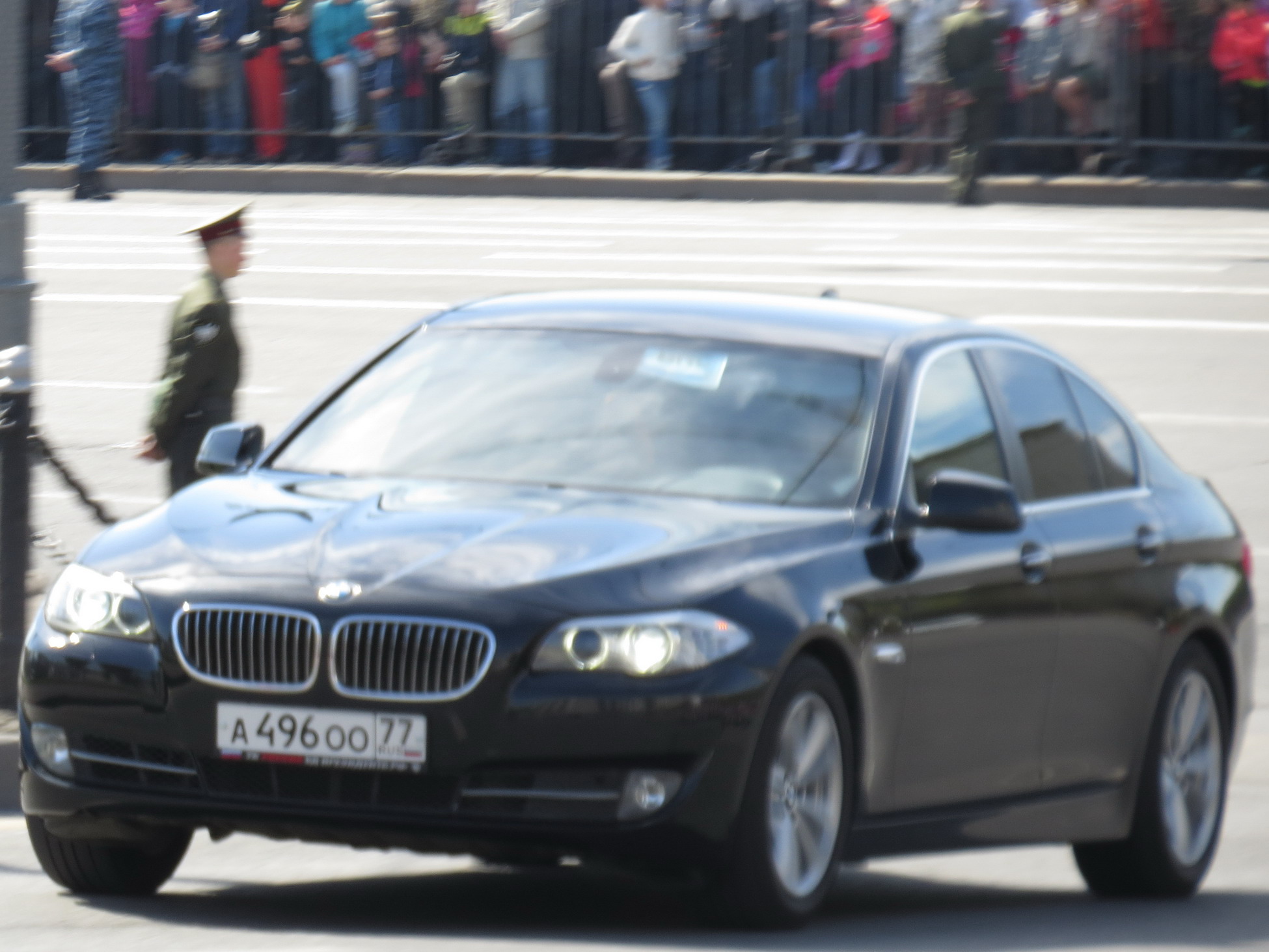 а 496 оо 77, BMW 5 Series 6th gen Sedan (F10/F18), 2010–2017
