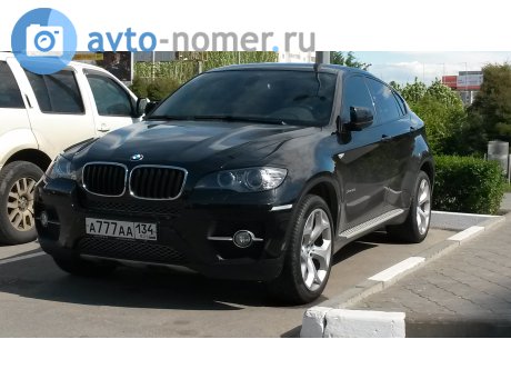 а777аа134, BMW X6