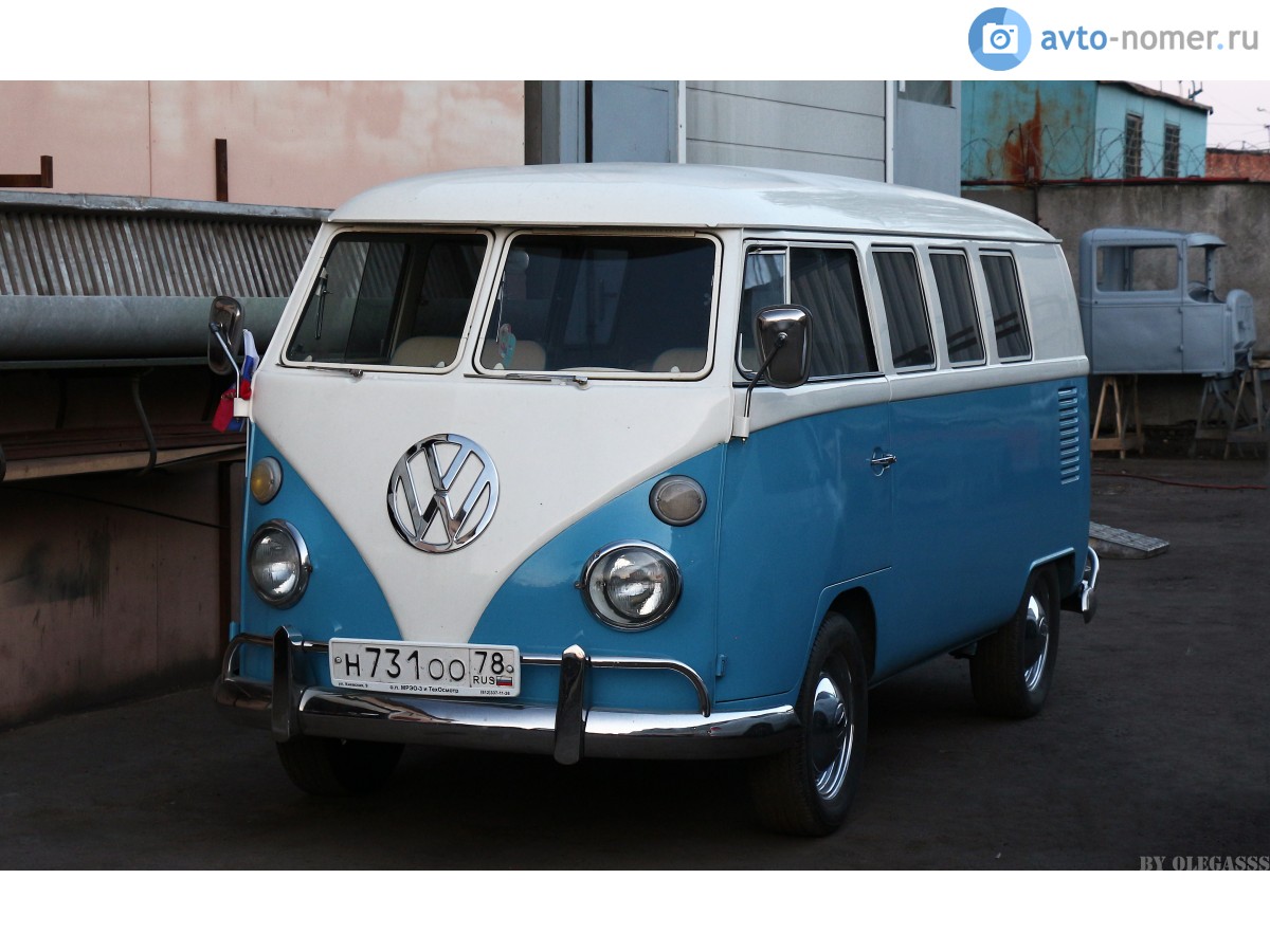 н 731 оо 78, Volkswagen Kombi 1st gen Kombi Van (T1), 1950–1967 (–1975 for BR-market)