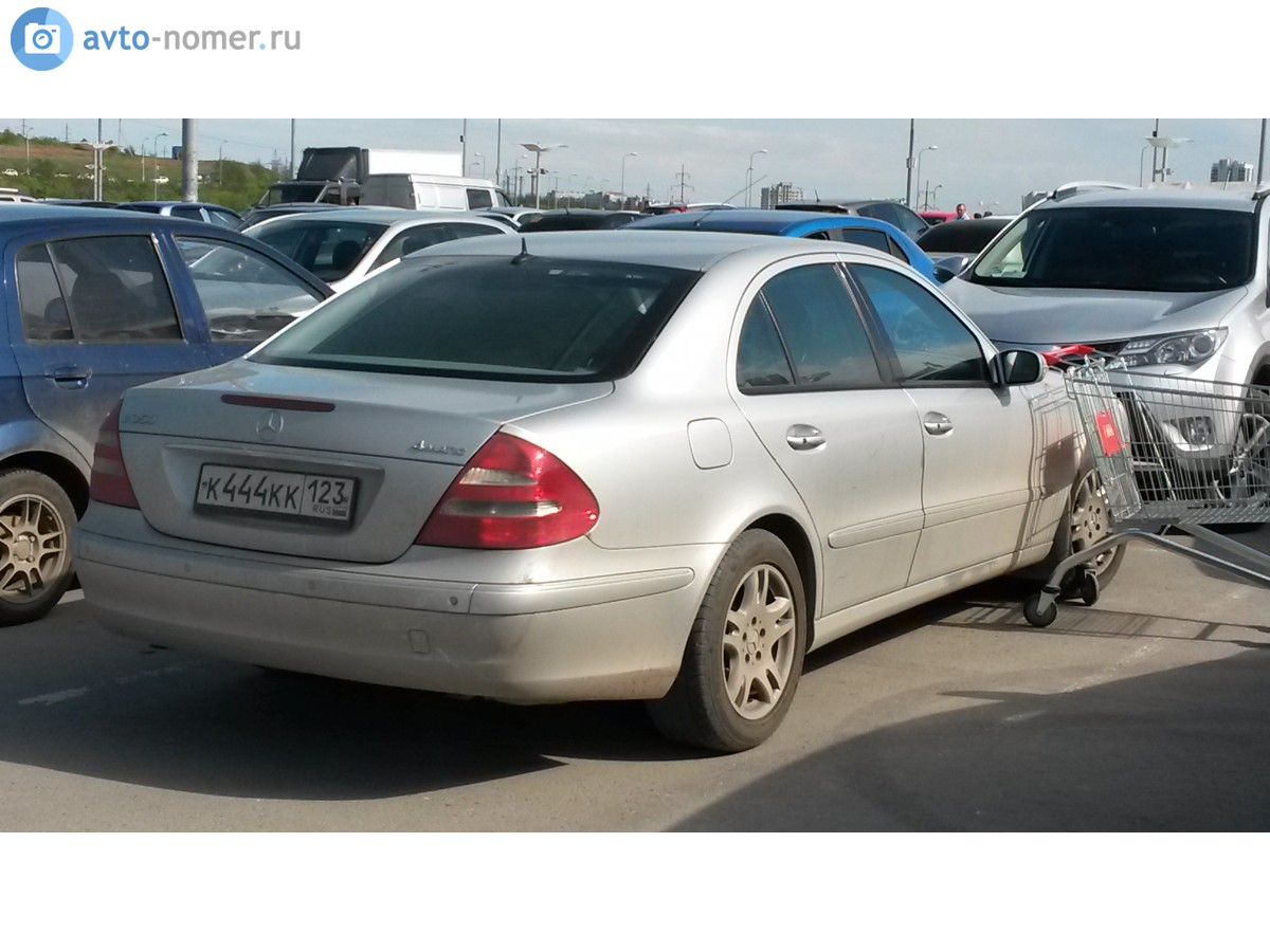к 444 кк 123, Mercedes-Benz E-Klasse 3rd gen Sedan (W211), 2002­–2009