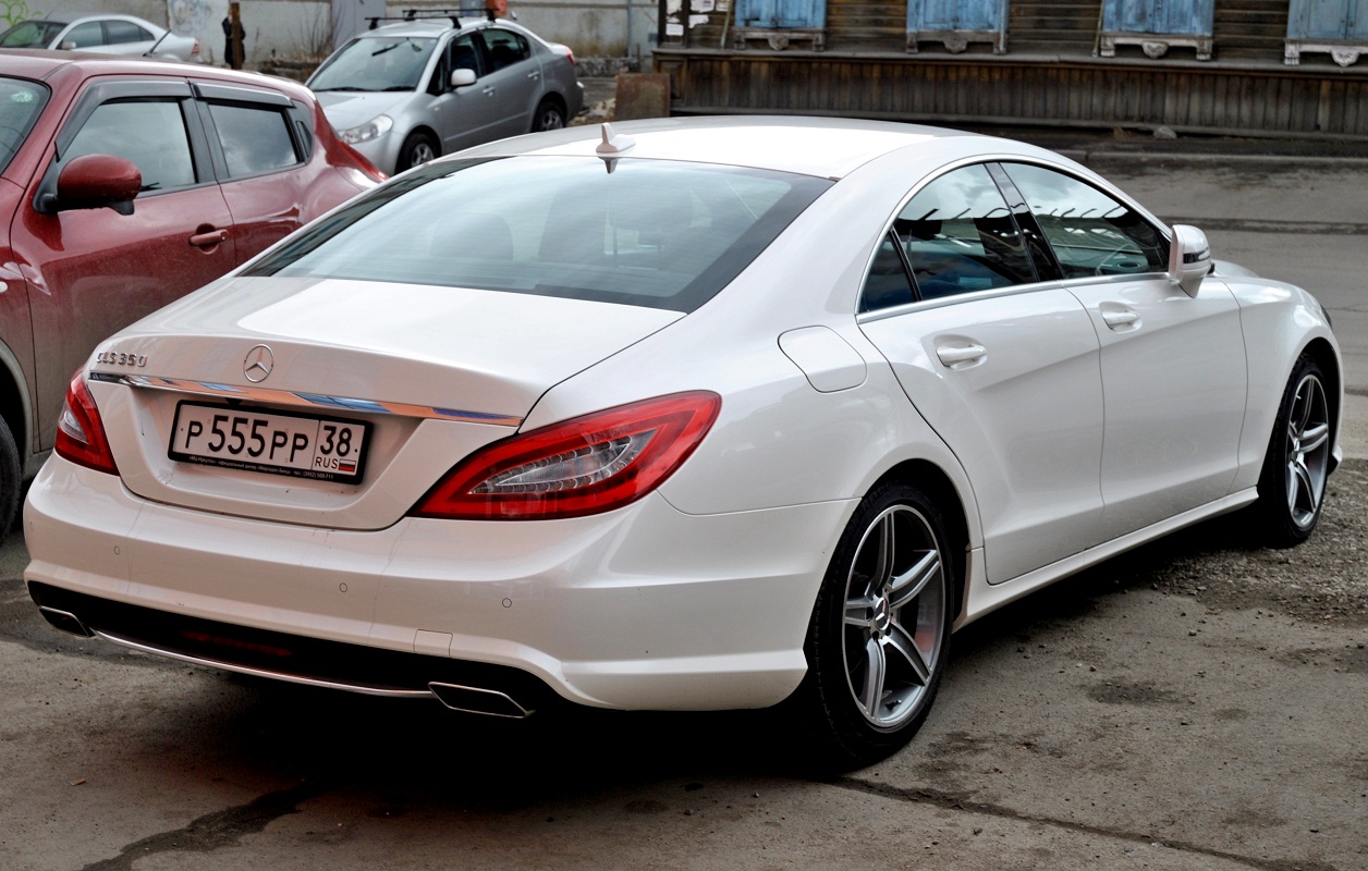 р 555 рр 38, Mercedes-Benz CLS-Klasse 2nd gen 4-door Сoupé (C218), 2010–2018