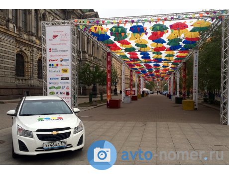 в746ха178, Chevrolet Cruze