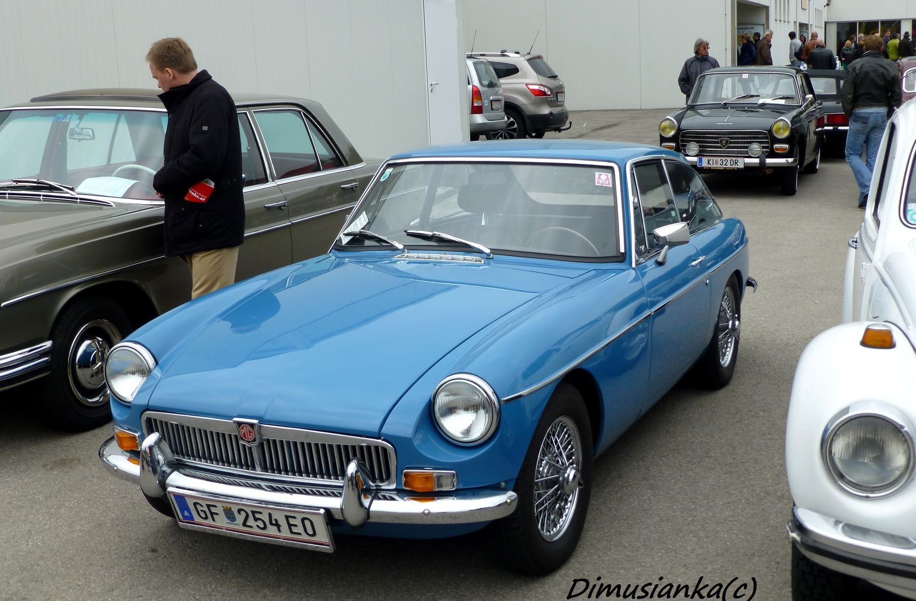 GF 254 EO, MG B 1st gen GT Coupé, 1965–1980