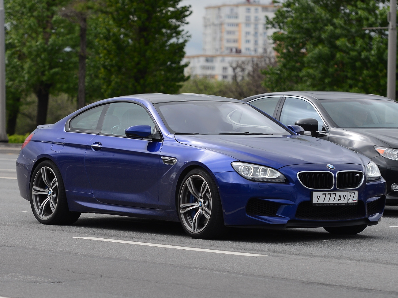 BMW m6 f13 фиолетовая