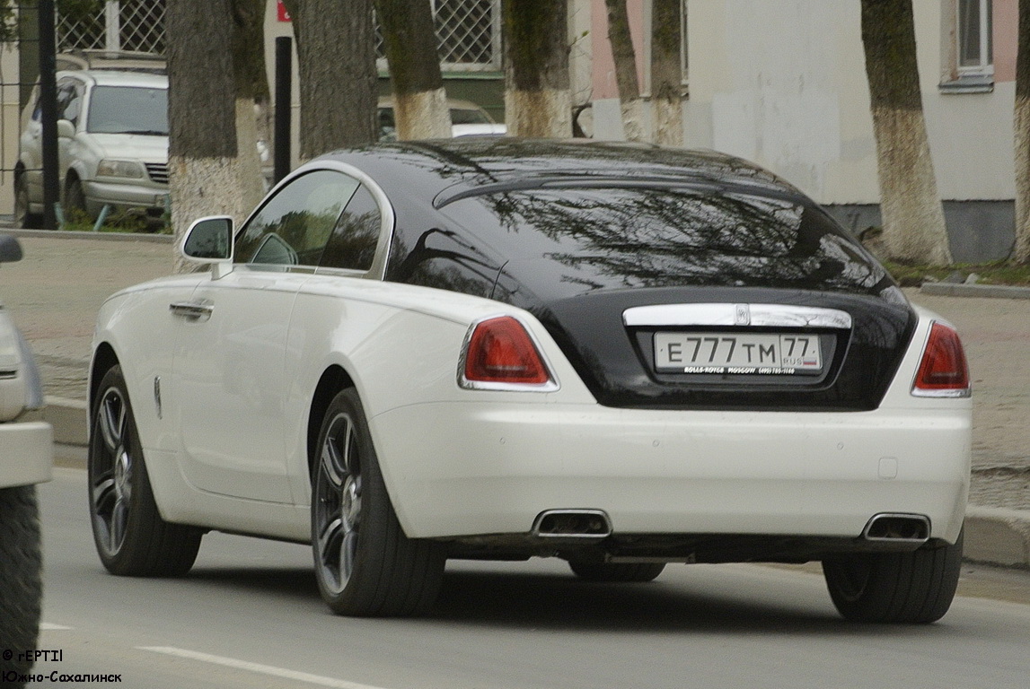 е 777 тм 77, Rolls-Royce Wraith 2nd gen (RR5), 2013–2023