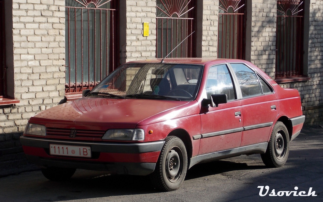 1111 IB, Peugeot 405 1st gen Sedan (D6/D7), 1987–1996 (2019– for AZ-market)
