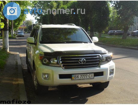 BX 7777 CI, Toyota Land Cruiser