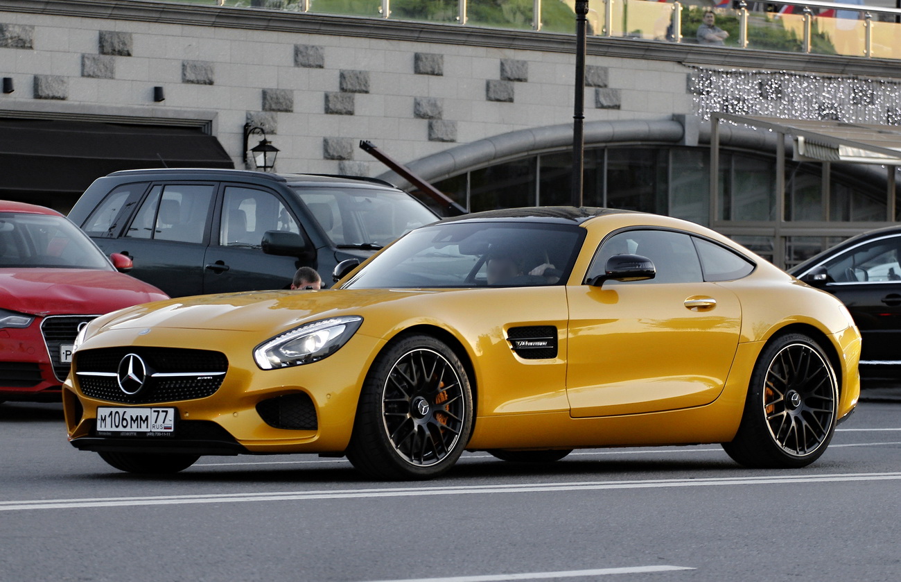 Mercedes AMG gt Coupe 2014